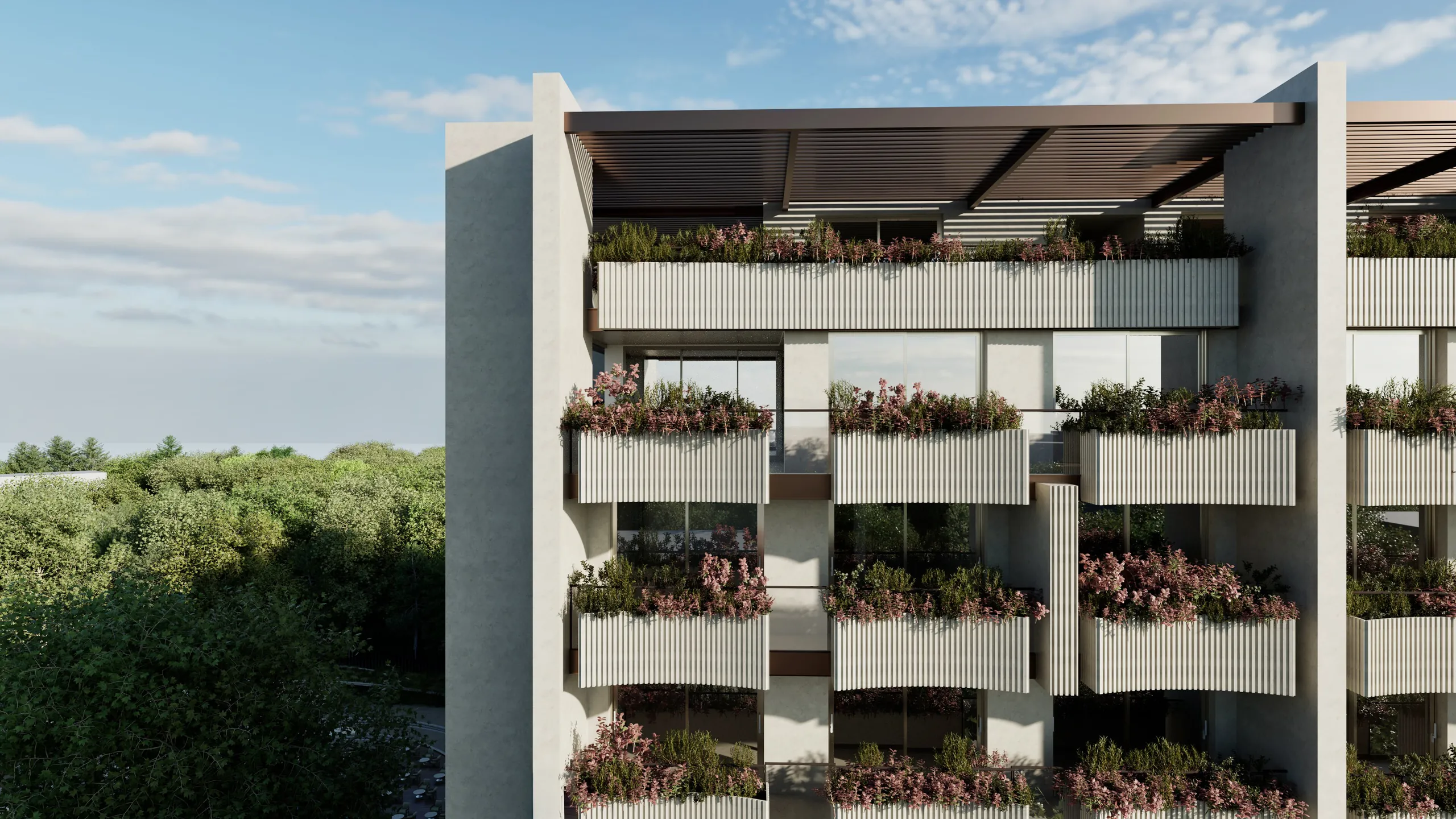 Mixed-Use Housing Block